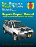 FORD ESCAPE, MAZDA TRIBUTE, MERCURY MARINER (2001-2012) - instrukcja napraw Haynes