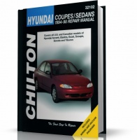 HYUNDAI COUPES, SEDANS (1994-1998) CHILTON