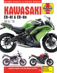 KAWASAKI ER-6F, KAWASAKI ER-6N (2006-2010) - instrukcja napraw Haynes