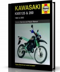 KAWASAKI KMX 125, KMX 200 (1986-2002) - instrukcja napraw Haynes