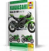 KAWASAKI NINJA ZX-10R (2004-2010) - instrukcja napraw Haynes