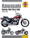 KAWASAKI VULCAN 700, 750 i 800 (1985-2004) - instrukcja napraw Haynes