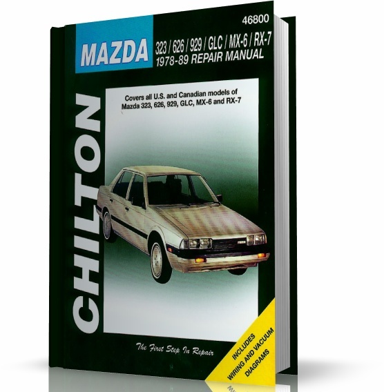 MAZDA 323, 626, 929, GLC, MX6, RX7 (19781989) CHILTON