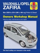 OPEL ZAFIRA (2009-2014) INSTRUKCJA NAPRAW I OBSŁUGI