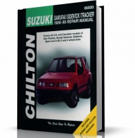 SUZUKI SAMURAI, SIDEKICK, TRACKER (1986-1998) CHILTON