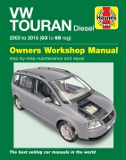 VOLKSWAGEN TOURAN DIESEL 2003-2015 INSTRUKCJA HAYNES