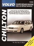 VOLVO COUPES, SEDANS, WAGONS (1990-1998) CHILTON